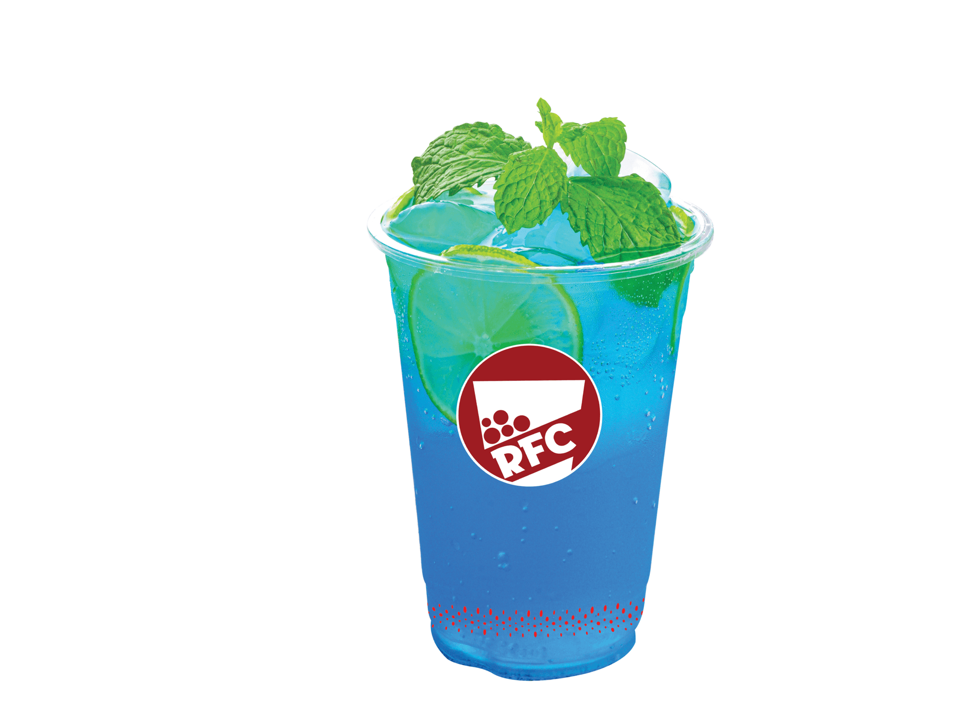 Blue Orange Mojito