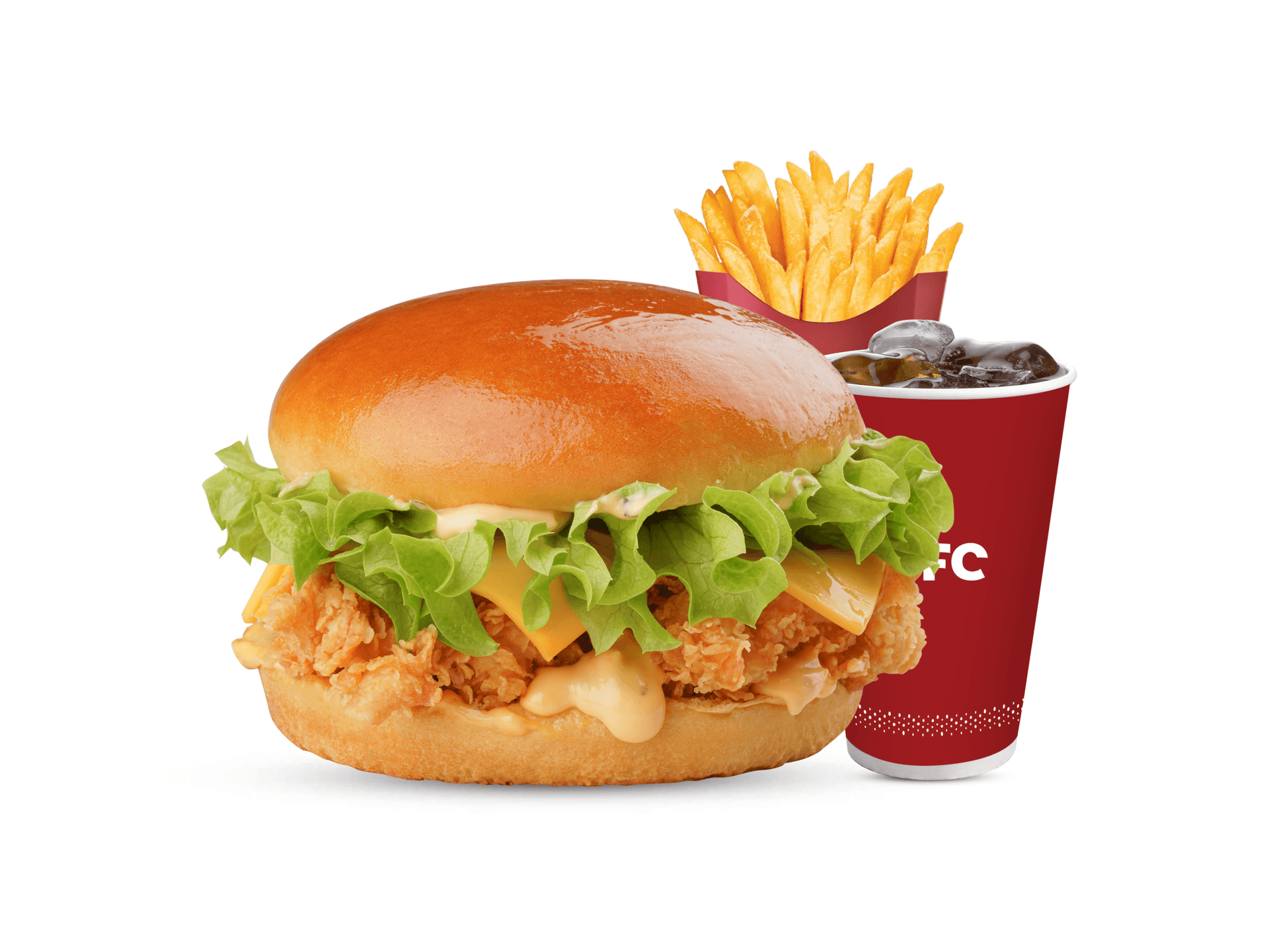 Peri Peri Burger Combo