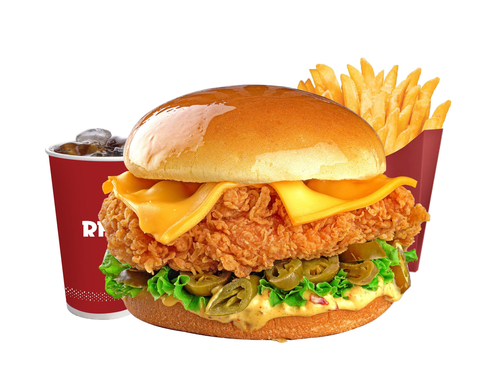 Royal Classic Burger Combo